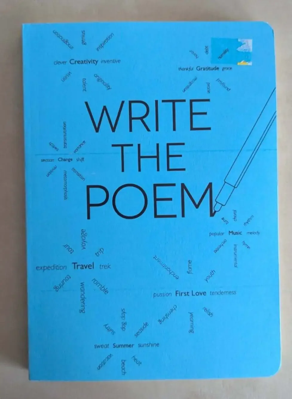 Write the Poem - Small - Lined both Sides by Piccadilly Enterprises Inc.Staff